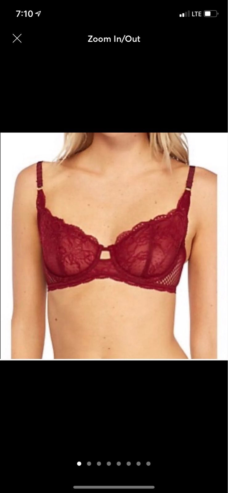 Details about Sam Edelman Unlined Underwired Demi Bra Details about Sam Edelman Unlined Underwired Demi Bra
